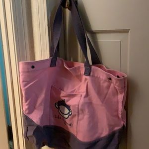 Large Life is Good tote bag